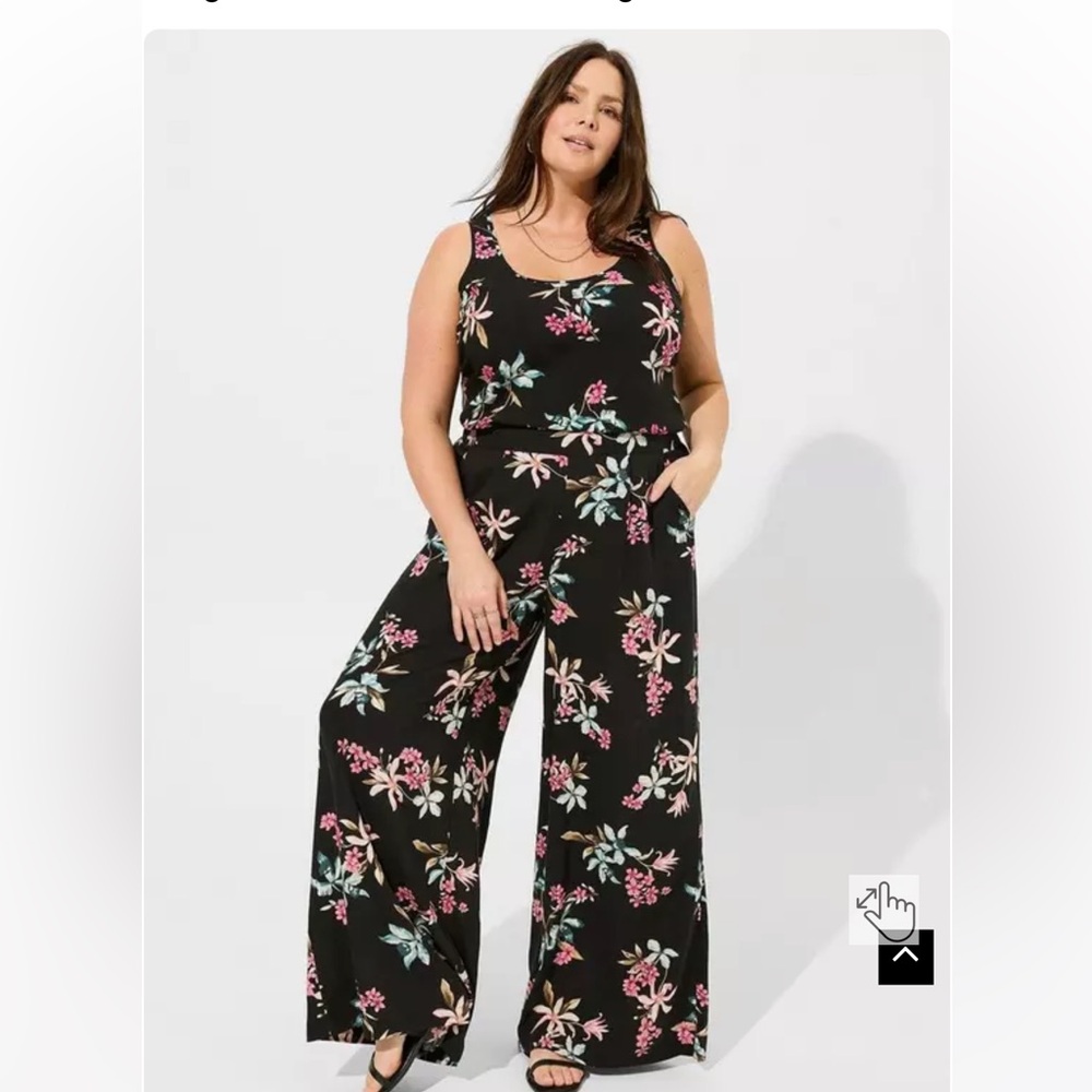 High-Rise Pull-On Wide-Leg Pant Torrid Size 6 NWT